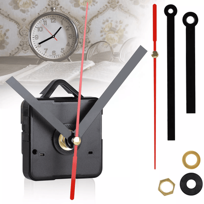 Clock Movement Mechanism Quartz Wall DIY Hands Repair Replacement Tool Parts Kit, Silent Sweep Motor for Clock Repair