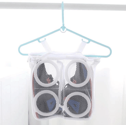 Laundry Bag Shoes Washing Drying Mesh Sneakers Protective Pouch 1