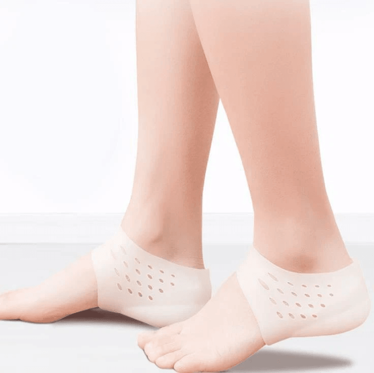 Invisible Height Increase Silicone Insoles Pads Set Concealed Footbed Enhancers For Men And Women S 1