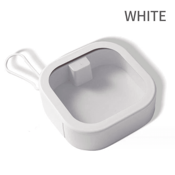 Orthodontic Retainer Holder Storage Box Dental Denture Case Mouthguard Container For Travel And Dai 7