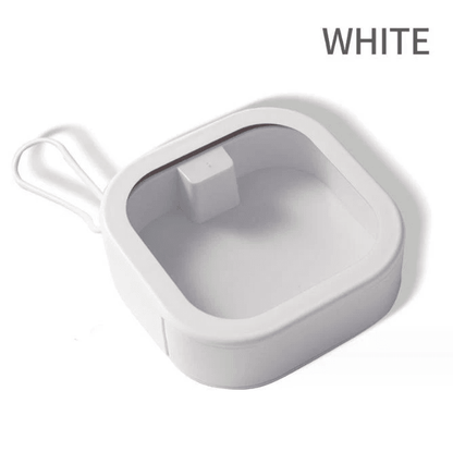 Orthodontic Retainer Holder Storage Box Dental Denture Case Mouthguard Container For Travel And Dai 7