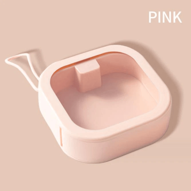 Orthodontic Retainer Holder Storage Box Dental Denture Case Mouthguard Container For Travel And Dai 8