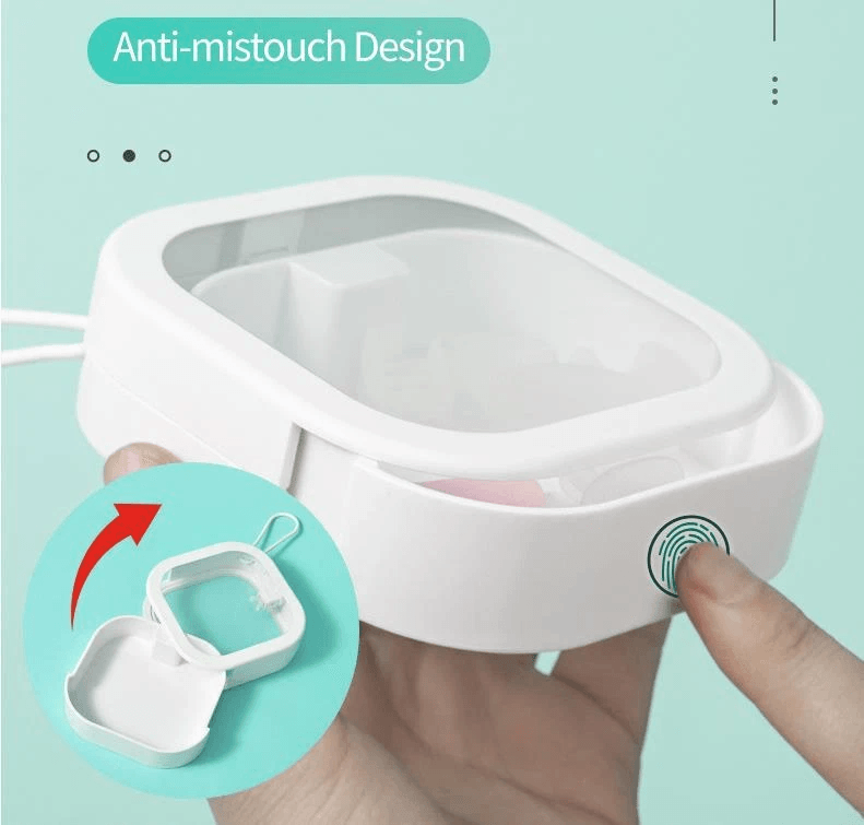 Orthodontic Retainer Holder Storage Box Dental Denture Case Mouthguard Container For Travel And Dai 4
