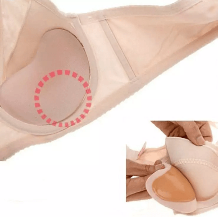 Silicone Insert Pads For Bras Gel Push Up Breast Enhancer Lift Plunge Bra Inserts For Bikini Swimsu 2