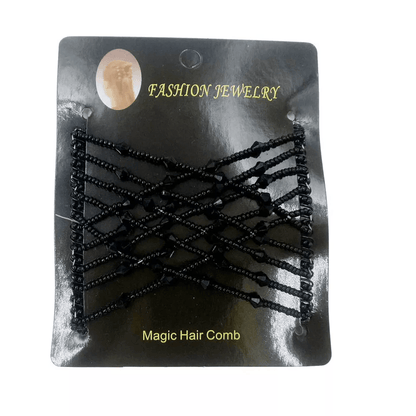 Women Elastic Beads Banana Clip Hairpin Stretch Magic Hair Comb Clip Accessories For Stylish Hair S 5