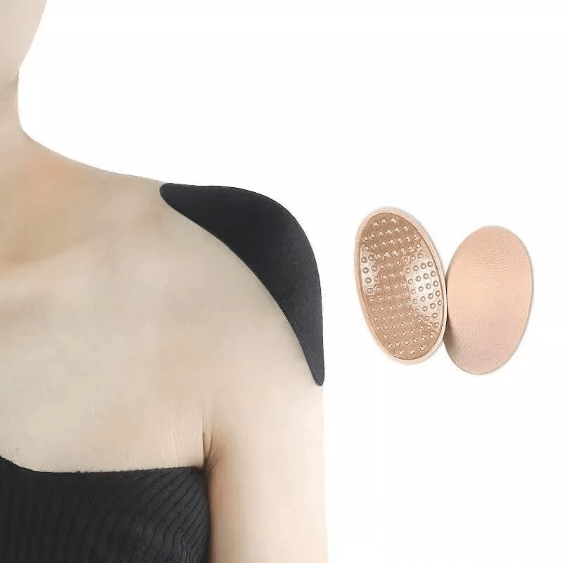 Push-up Self-Adhesive Enhancer Contour Foam Women Shoulder Pads for Better Fit and Comfort in Tops, Jackets