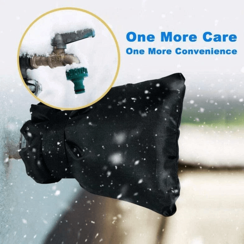Winter Outdoor Garden AntiFreeze Faucet Protective Cover Protector Sock For Cold Weather Water Spig 8