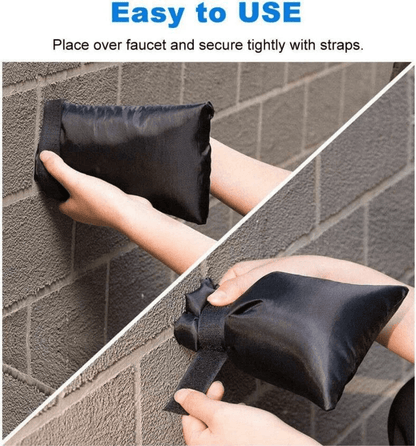 Winter Outdoor Garden AntiFreeze Faucet Protective Cover Protector Sock For Cold Weather Water Spig 7