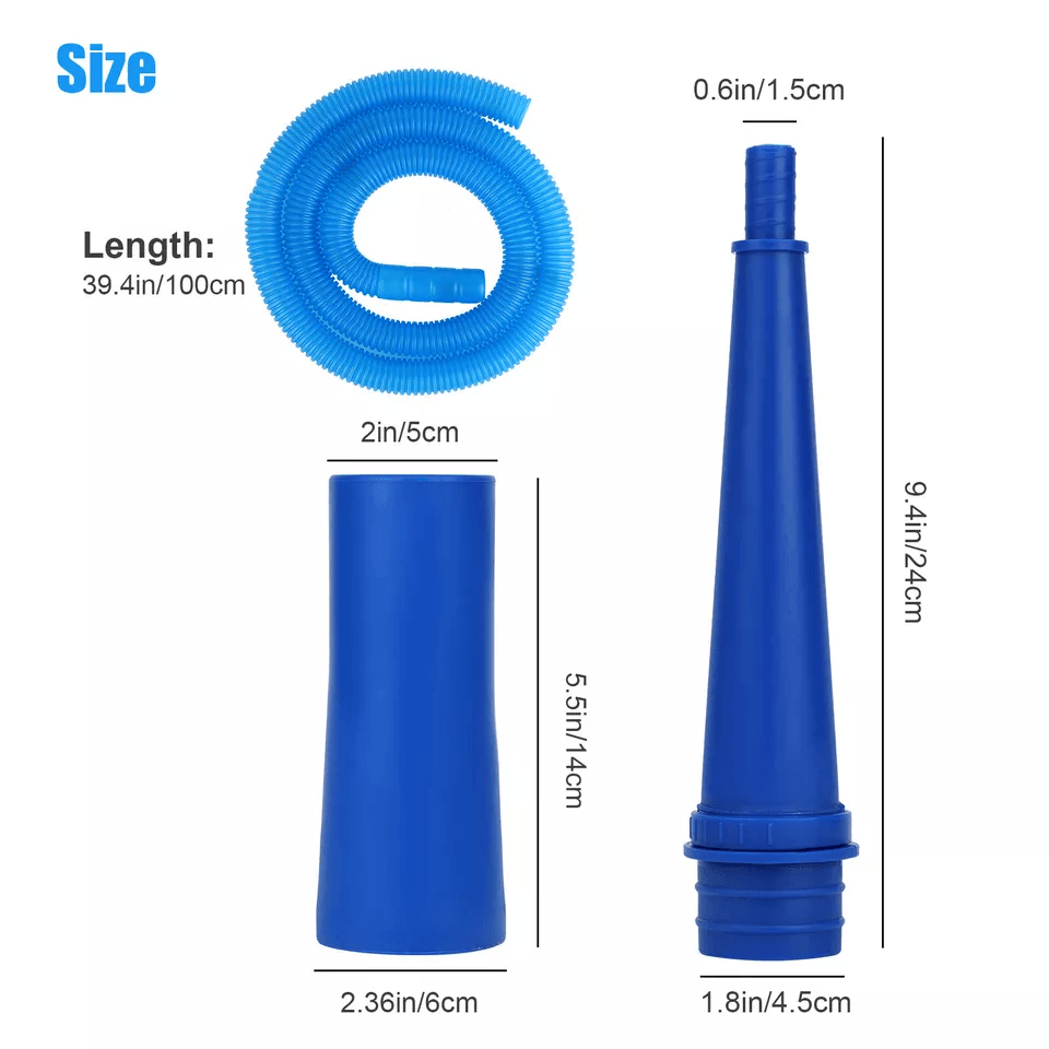 Dryer Vent Cleaner Kit Vacuum Hose Attachment Lint Remover Brush Power Washer 5