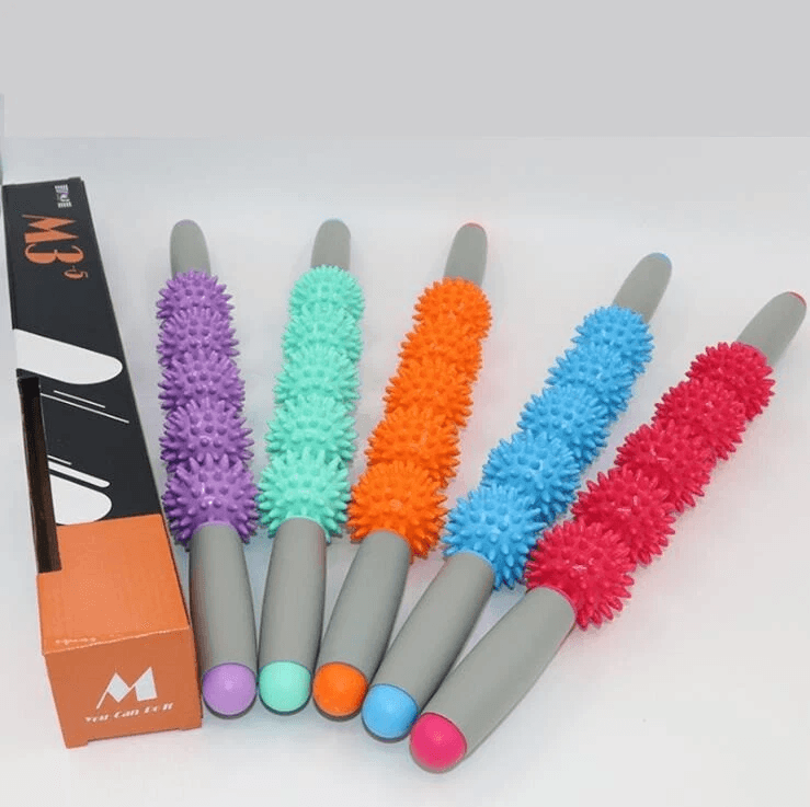 Muscle Roller Massage Stick, Cellulite Massager for Pain Relief, Deep Tissue Massage Tool for Recovery and Relaxation