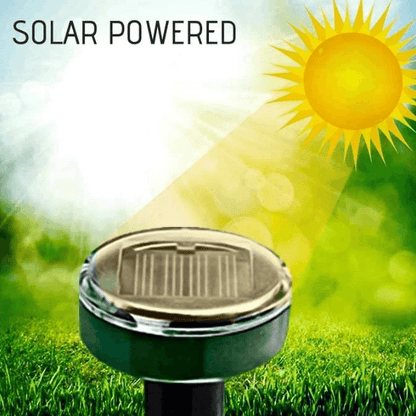 Solar Power Ultrasonic Mice Gopher Mole Pest Snake Animal Repeller Outdoor Waterproof Garden Solar  2
