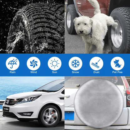 Waterproof Tire Covers For RV Trailer Camper UV Protection For Tires 3