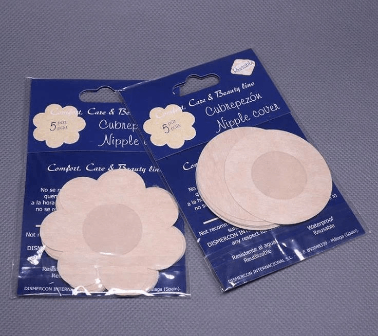 Adhesive Nipple Covers for Women, Nude Sticker Pads, Comfortable for All Day Wear
