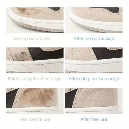 Shoe Eraser For Sneakers Suede Leather And Rubber Cleaner Stain Detergent For Quick Shoe Polish And 4