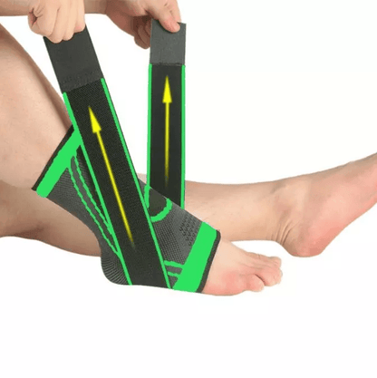 Ankle Brace Support Compression Sleeve Foot Tendon Plantar Fasciitis Pain Relief, Breathable Ankle Support for Injury