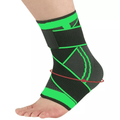 Ankle Brace Support Compression Sleeve Foot Tendon Plantar Fasciitis Pain Relief Breathable Ankle S 1