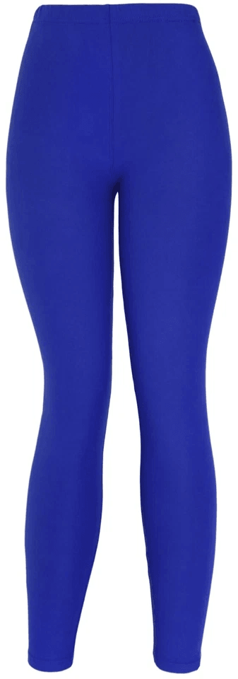 Ultra Soft Solid Brushed Basic Full Regular Plus Leggings High Waisted Ankle Length Stretch Pants 2