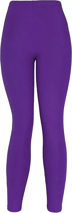 Ultra Soft Solid Brushed Basic Full Regular Plus Leggings High Waisted Ankle Length Stretch Pants 3