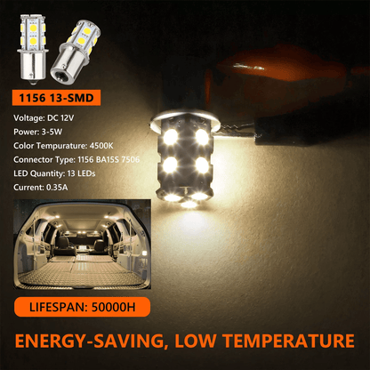20x Warm White SMD LED RV Camper Trailer Interior Light Bulbs Bright Replacement 4