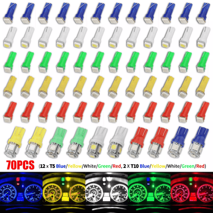 LED Speedometer And Instrument Gauge Cluster Dash Light Bulbs SMD Chips Interior Dashboard And Pane 1