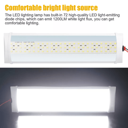 LED Car Interior Roof Light Ceiling Dome Lamp For RV Camper Truck 1