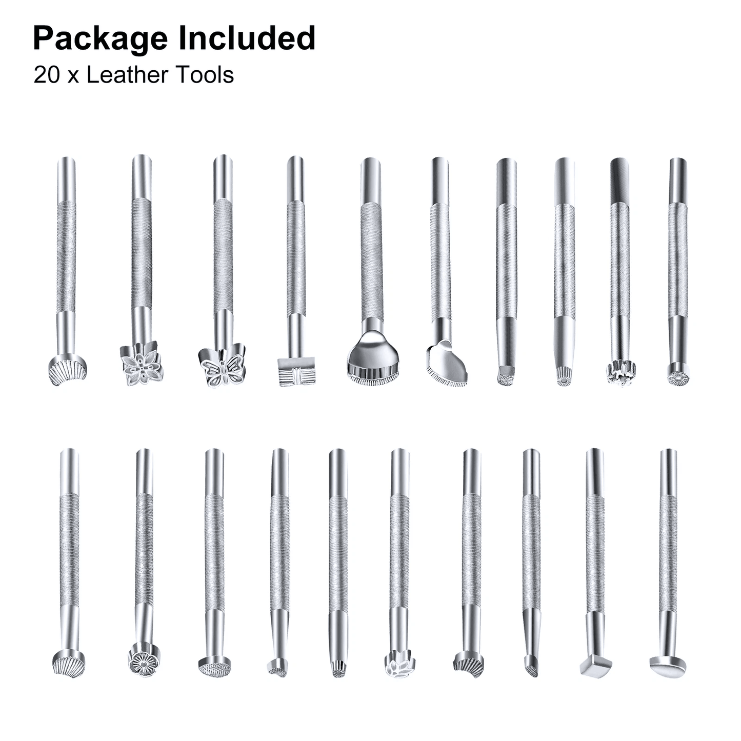 Leather Stamping Tools Punch Set For Craft DIY Working Saddle Making Stamps With HighQuality Alloy 5
