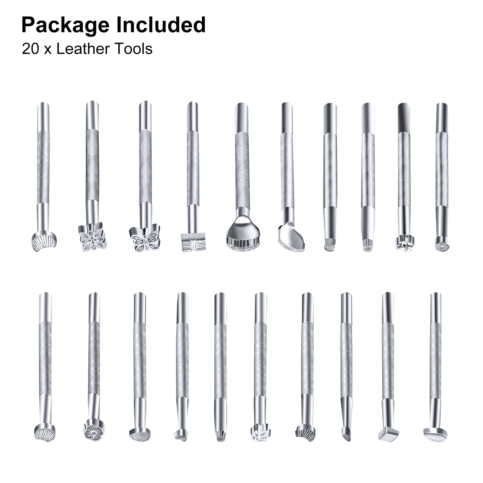 Leather Stamping Tools Punch Set For Craft DIY Working Saddle Making Stamps With HighQuality Alloy 5