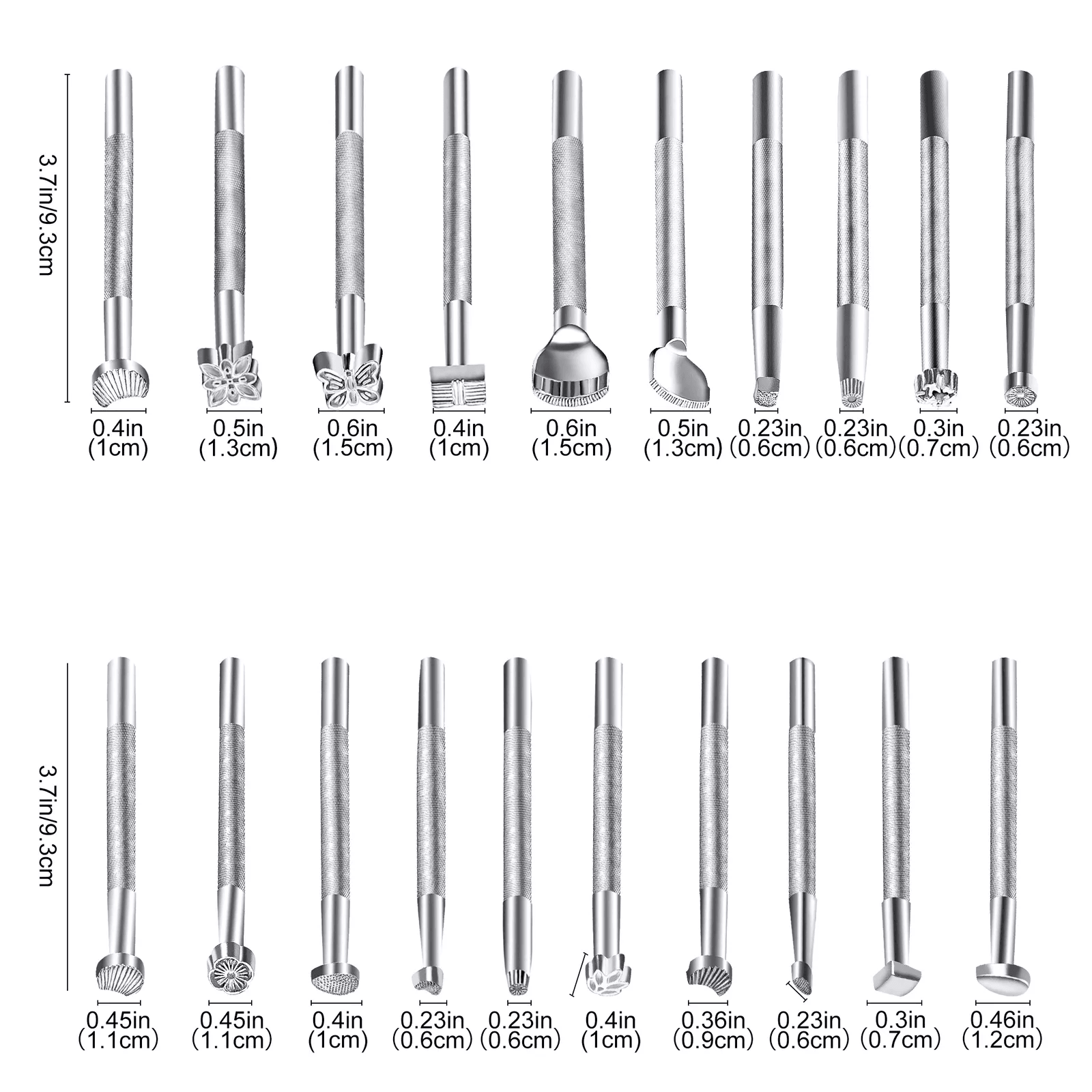 Leather Stamping Tools Punch Set For Craft DIY Working Saddle Making Stamps With HighQuality Alloy 1
