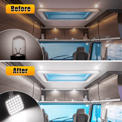 LED Interior Light Bulbs For RV Camper 6000K Super White Bright  EnergyEfficient Lighting 3