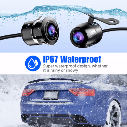 170 WideAngle HD Reverse Parking Camera With Night Vision  FrontRearSide View Backup 6