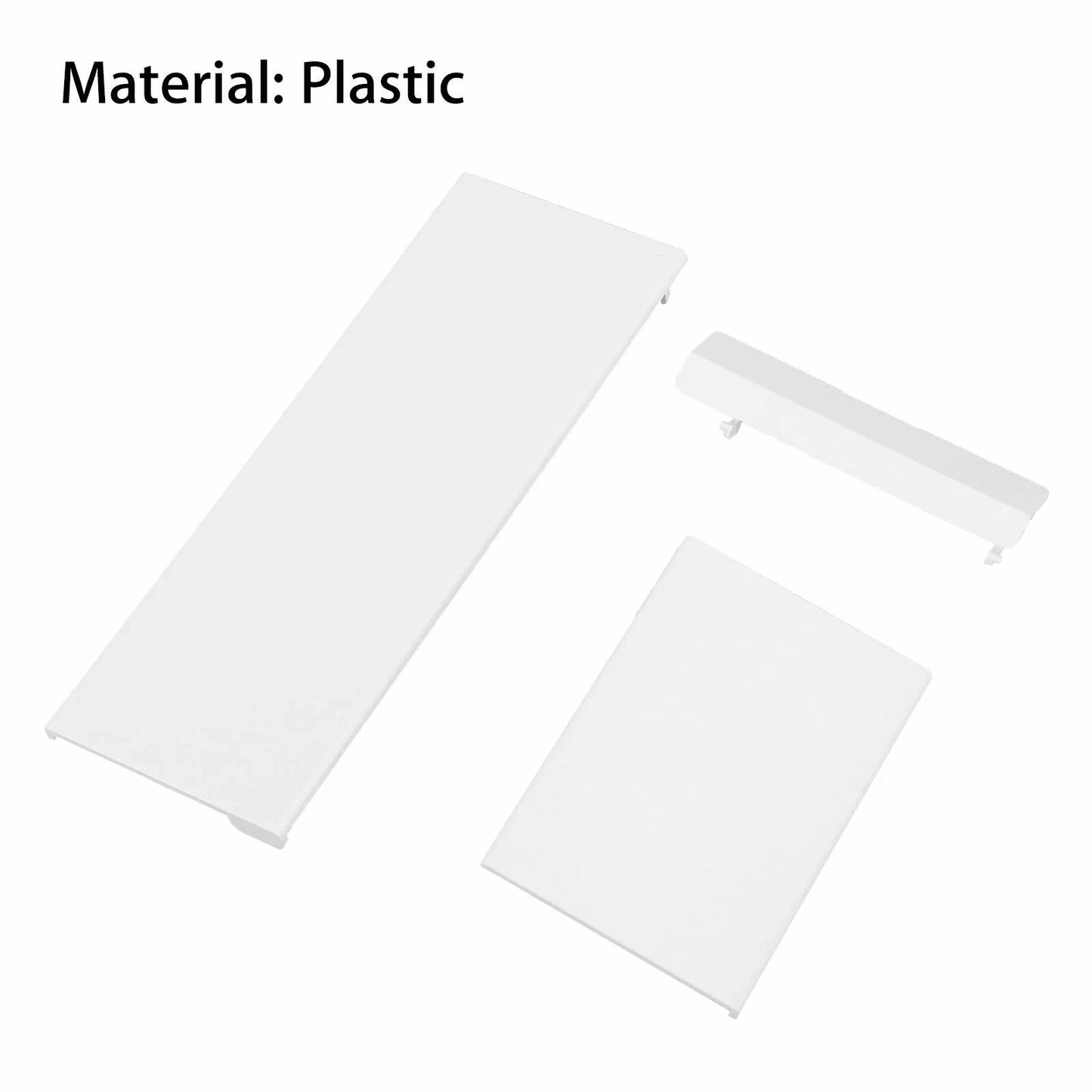 Memory Card Slot Cover Replacement For Nintendo Wii Console Durable Plastic Door Lids Kit 1
