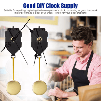 Quartz Clock Movement Mechanism With Chime Music Box DIY Replacement Repair Parts Kit Pendulum Cloc 1