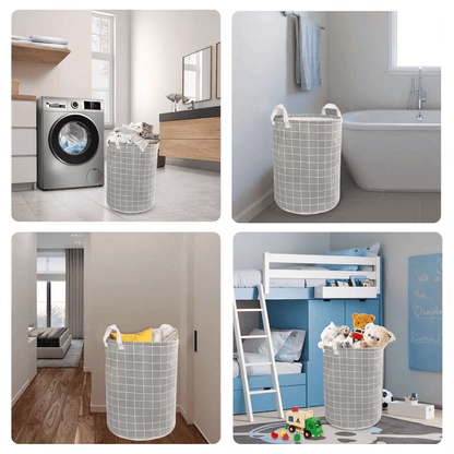 Large Foldable Storage Laundry Hamper with Waterproof Lining, Dirty Clothes Basket and Wash Bag Organizer for home