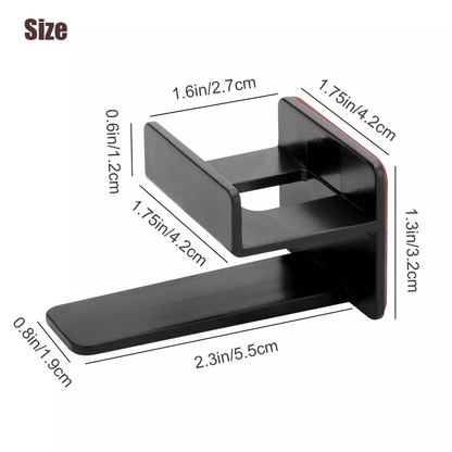 Baseball Cap Hat Rack Wall Door Hanger Holder Storage Organize Hooks Adhesive NoDrill Hat Display O 7