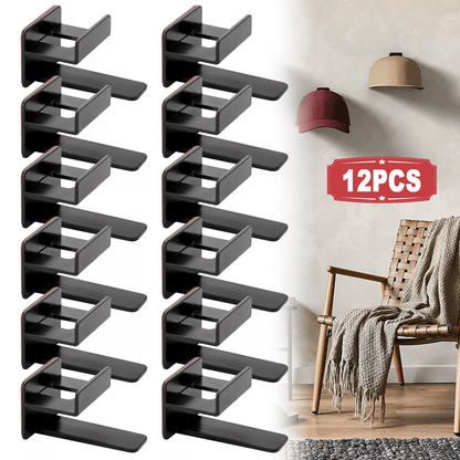Baseball Cap Hat Rack Wall Door Hanger Holder Storage Organize Hooks Adhesive No-Drill Hat Display Organizer for Home