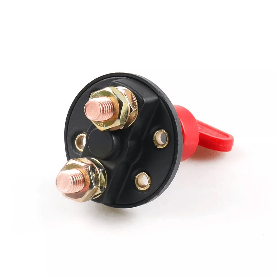 Heavy Duty Battery Kill Switch Disconnect Isolator Power Cut Off Switch For Car Truck RV Boat ATV M 6