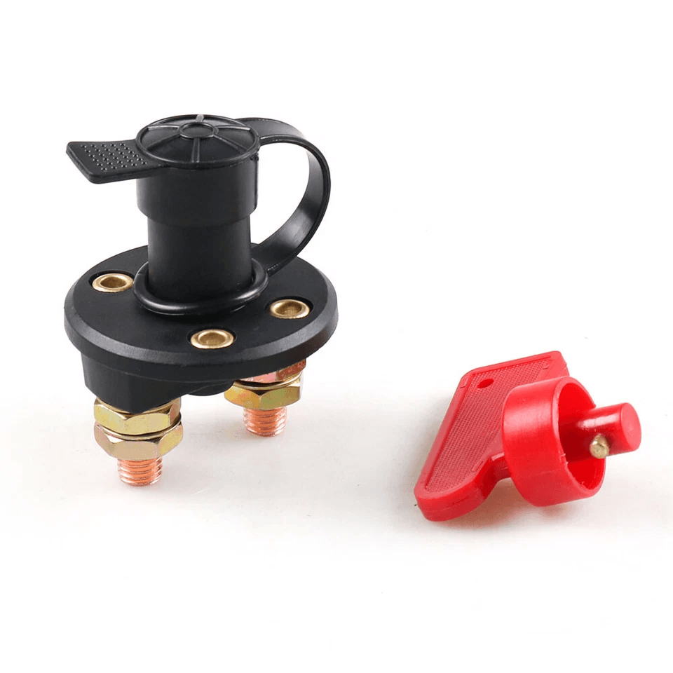 Heavy Duty Battery Kill Switch Disconnect Isolator Power Cut Off Switch For Car Truck RV Boat ATV M 5