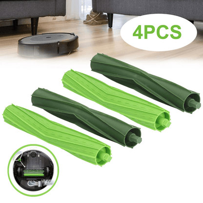 Replacement Roller Brushes for iRobot Roomba, Compatible Double-Sided Rubber Brushes for Vacuum Cleaner Maintenance