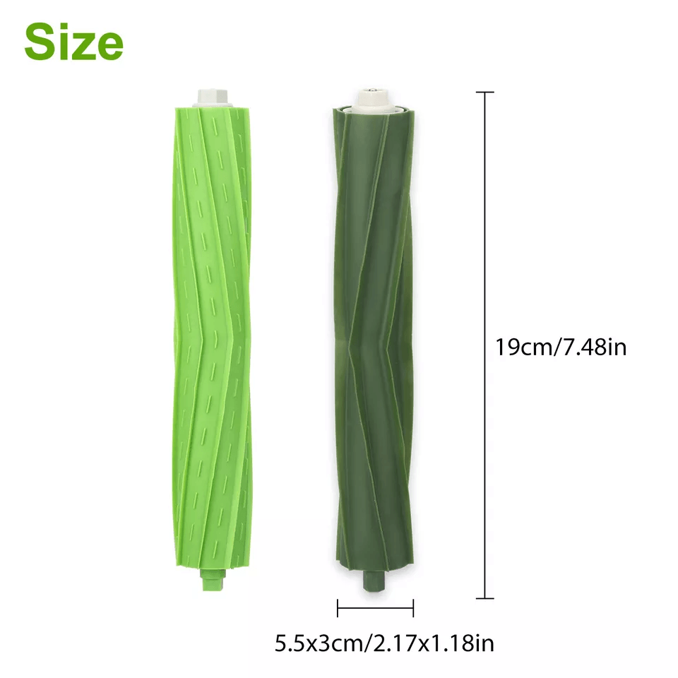 Replacement Roller Brushes For IRobot Roomba Compatible DoubleSided Rubber Brushes For Vacuum Clean 6