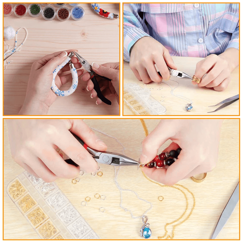 Lobster Claw Clasp For Necklace Bracelet Jewelry DIY Chain Ring Hook Set With Open Jump Rings And P 5