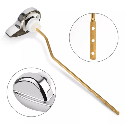 Easy Use Side Mount Toilet Flush Lever Handle Angle Adjustable Metal Handle For TOTO Kohler Tank Du 4