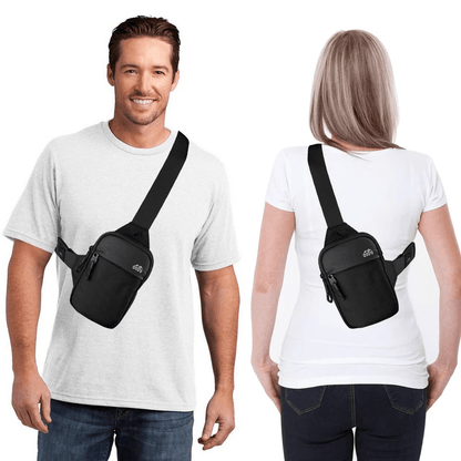 Waterproof Men Women Sling Bag Chest Crossbody Travel Shoulder Pack For Hiking Sports And Daily Use 1