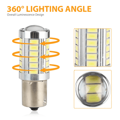 LED Bulbs For Tail Brake Reverse  Turn Signal Lights 3
