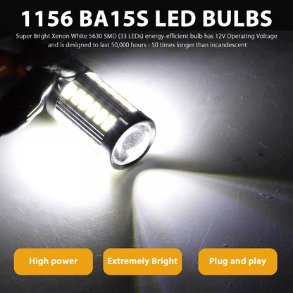 LED Bulbs For Tail Brake Reverse  Turn Signal Lights 6