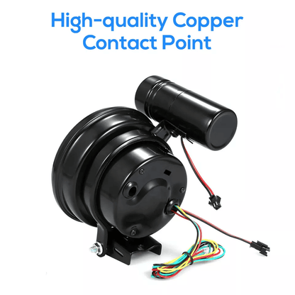 Tachometer Gauge Color Backlit RPM Meter With Shift Light Universal Cylinder Cars High Precision Ra 2