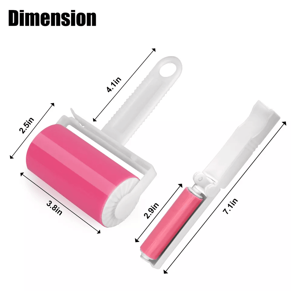 Washable Reusable Sticky Lint Roller For Clothes Pet Hair And Dust Remover Tool For Home Car Couch  7
