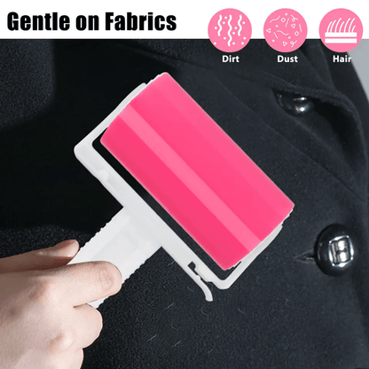 Washable Reusable Sticky Lint Roller For Clothes Pet Hair And Dust Remover Tool For Home Car Couch  5