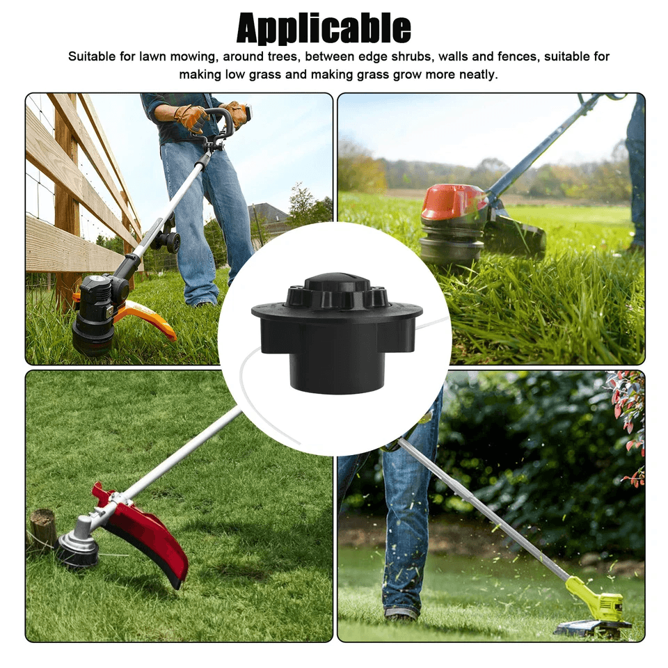 Replacement Nylon Rope Weeding Head For Stihl Compatible Trimmer Head Easy Install 1