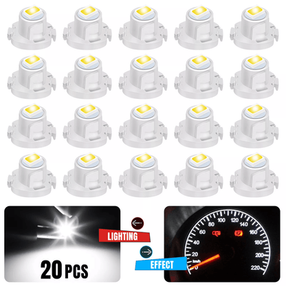 White LED Neo Wedge Bulbs for HVAC Dash A/C Climate Control