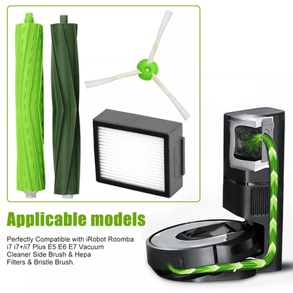IRobot Roomba Filter Replacement Parts HighPerformance Side Brushes  Hepa Filters 4